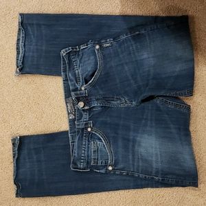 Silver Mens Jeans Size 32